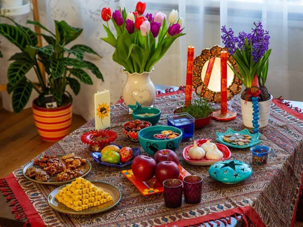 آشنایی با تزیین سفره هفت سین سنتی