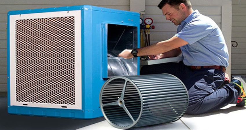 صابون در کولر آبی