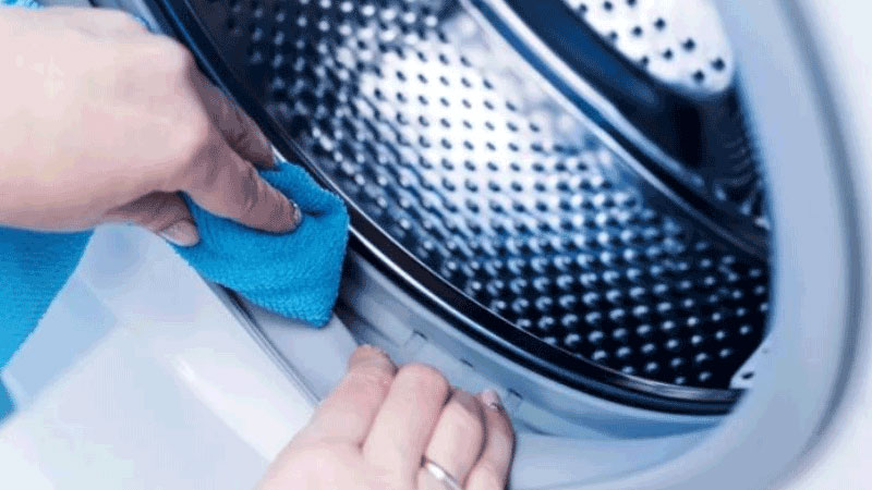 لاستیک دور ماشین لباسشویی