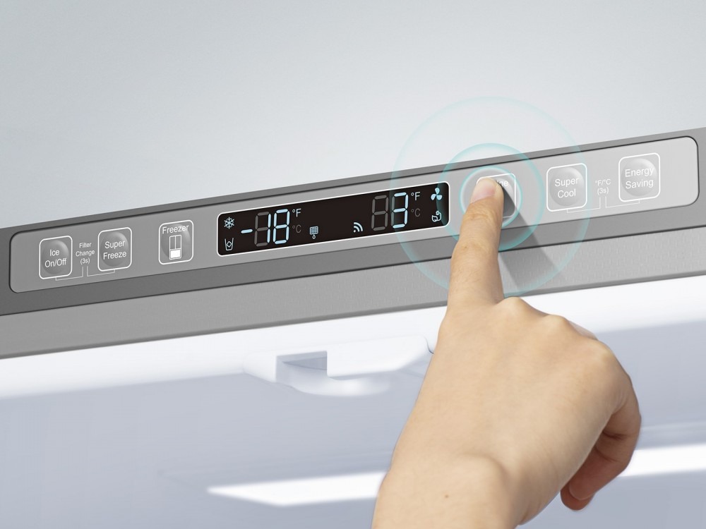 نحوه تنظیم دمای یخچال الکترونیکی دیجیتالی