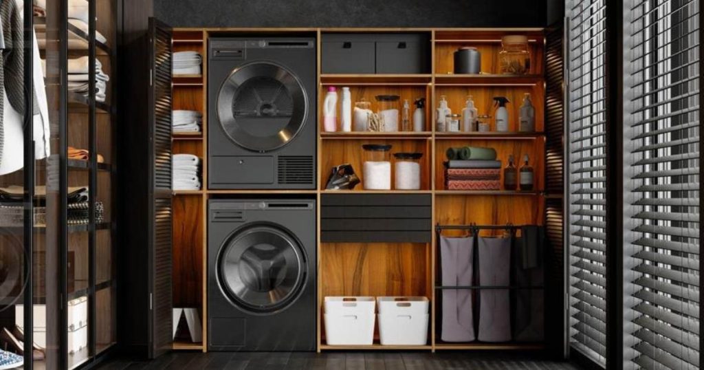 اسم اتاق مخصوص ماشین لباسشویی