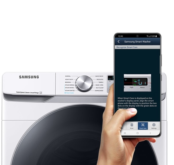 ماشین لباسشویی سامسونگ WF45T6000AW