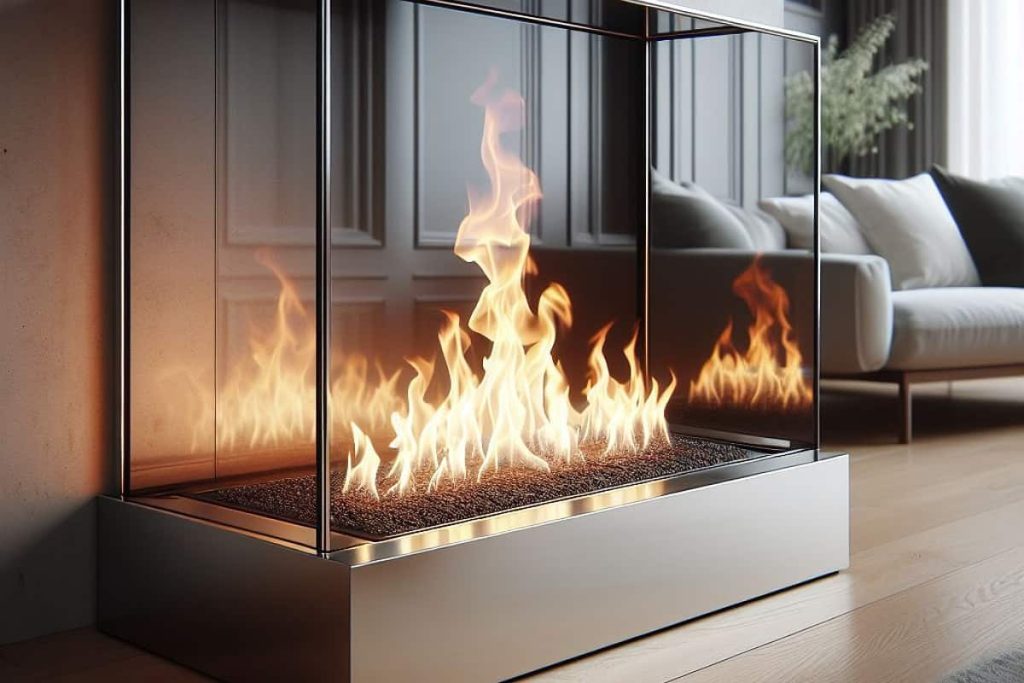 انواع شومینه الکلی