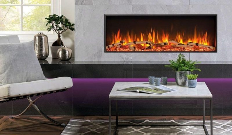 What is an alcohol fireplace and where is it used?
