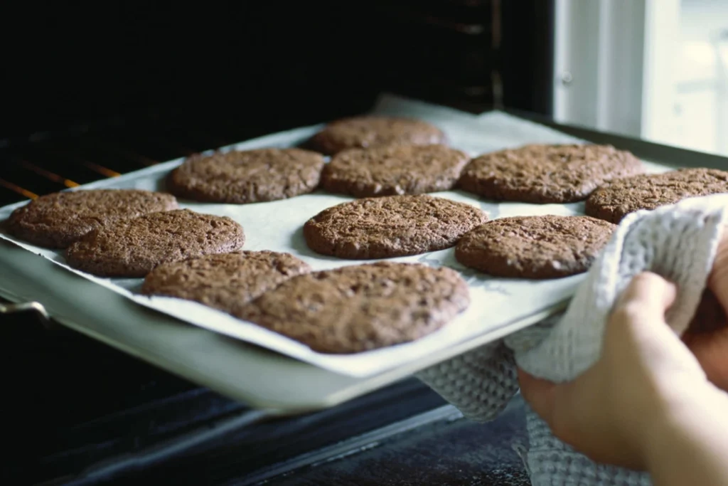 روش استفاده از کاغذروغنی در شیرینی‌پزی